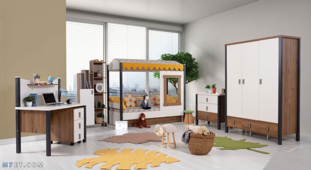 60+ اجمل غرف نوم اطفال 2022 kids rooms خشب كاملة بتصاميم والوان مميزة Baby bedrooms m7et.com 1 صورة رقم 128