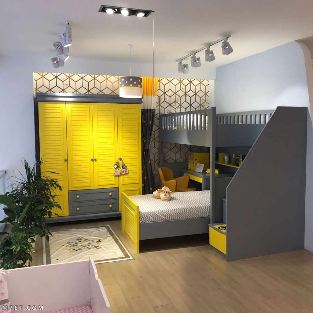 60+ اجمل غرف نوم اطفال 2022 kids rooms خشب كاملة بتصاميم والوان مميزة Baby bedrooms m7et.com 7 صورة رقم 140