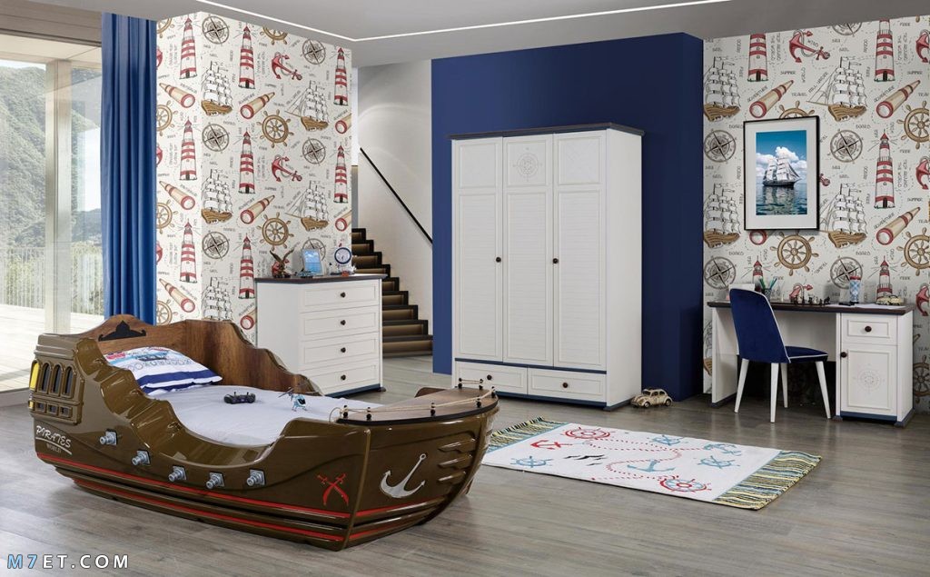 60+ اجمل غرف نوم اطفال 2022 kids rooms خشب كاملة بتصاميم والوان مميزة Baby bedrooms m7et.com 9 صورة رقم 144