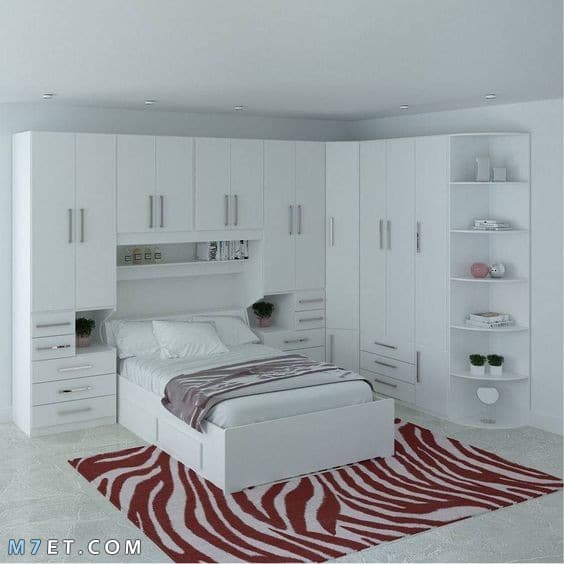 تصميمات غرف نوم صغيرة الحجم 