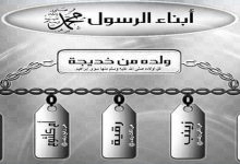 Photo of ابناء السيدة خديجة من الرسول صلى الله عليه وسلم
