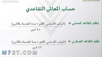 Photo of طريقة حساب معاش التقاعد السعودي 1443 بالخطوات