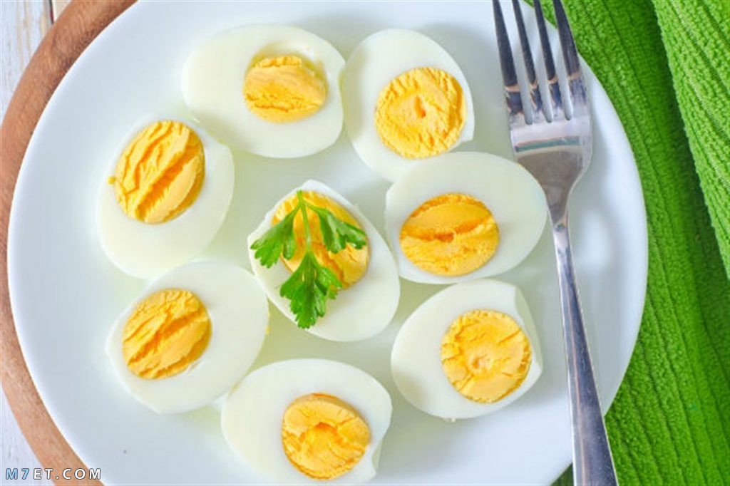 فوائد البيض المسلوق في الفطور