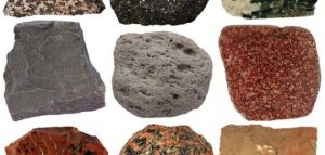 انواع الصخور وخصائصه