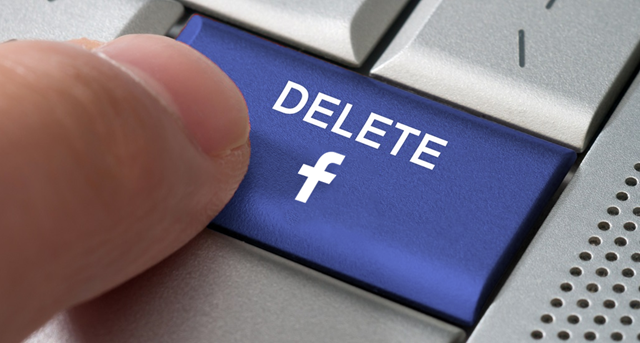 حذف منشورات الفيس بوك