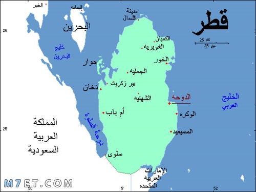 حدود دولة قطر 