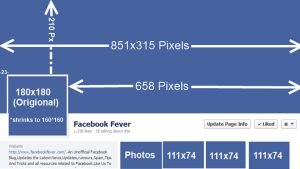 حجم غلاف الفيسبوك