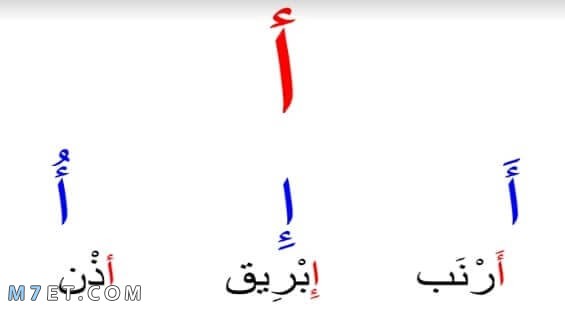 كيفية وضع حروف العلة في الحروف العربية