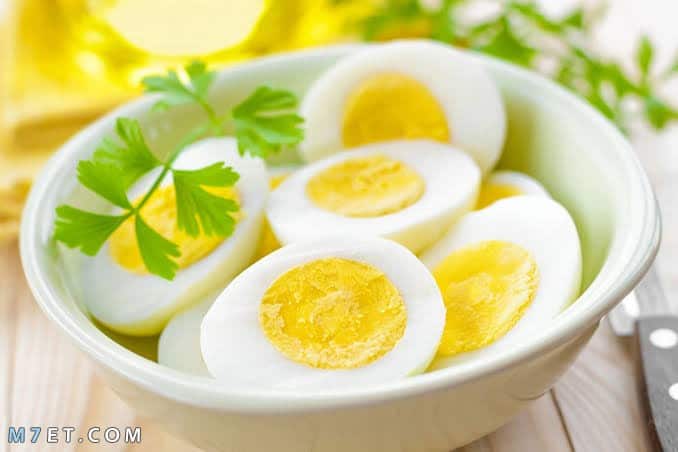دايت البيض لتقليل الوزن بدون سكر