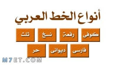 Photo of ما هي انواع الخطوط العربية