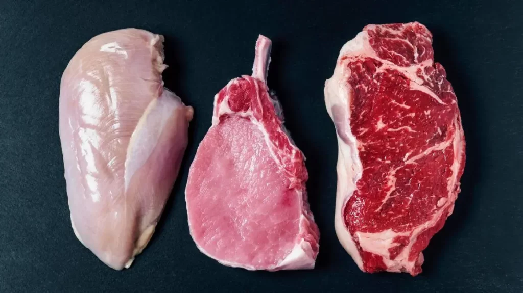 السعرات الحرارية في اللحم