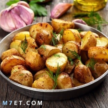 السعرات الحرارية في البطاطا المشوية 