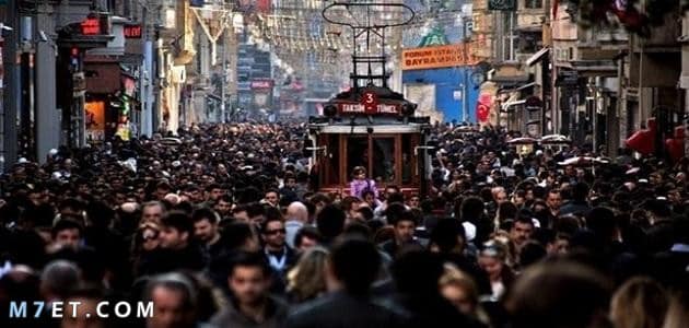تعداد السكان في تركيا