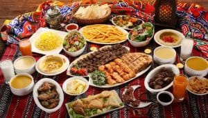 جدول اكل رمضان