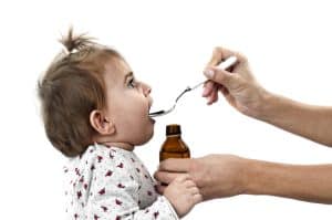 جرعة اورازون شراب للكحة للأطفال
