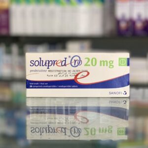 دواء سولوبريد 20 solupred لعلاج الحساسية والالتهابات